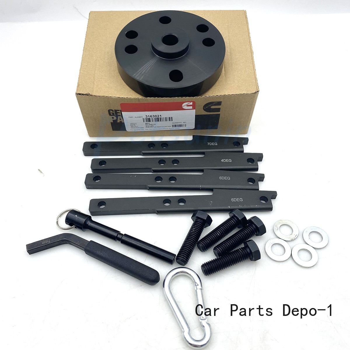ISX QSX Timing Injector Cam Gear Puller Tool Kit 3163021 Cummins 3163069 3163530