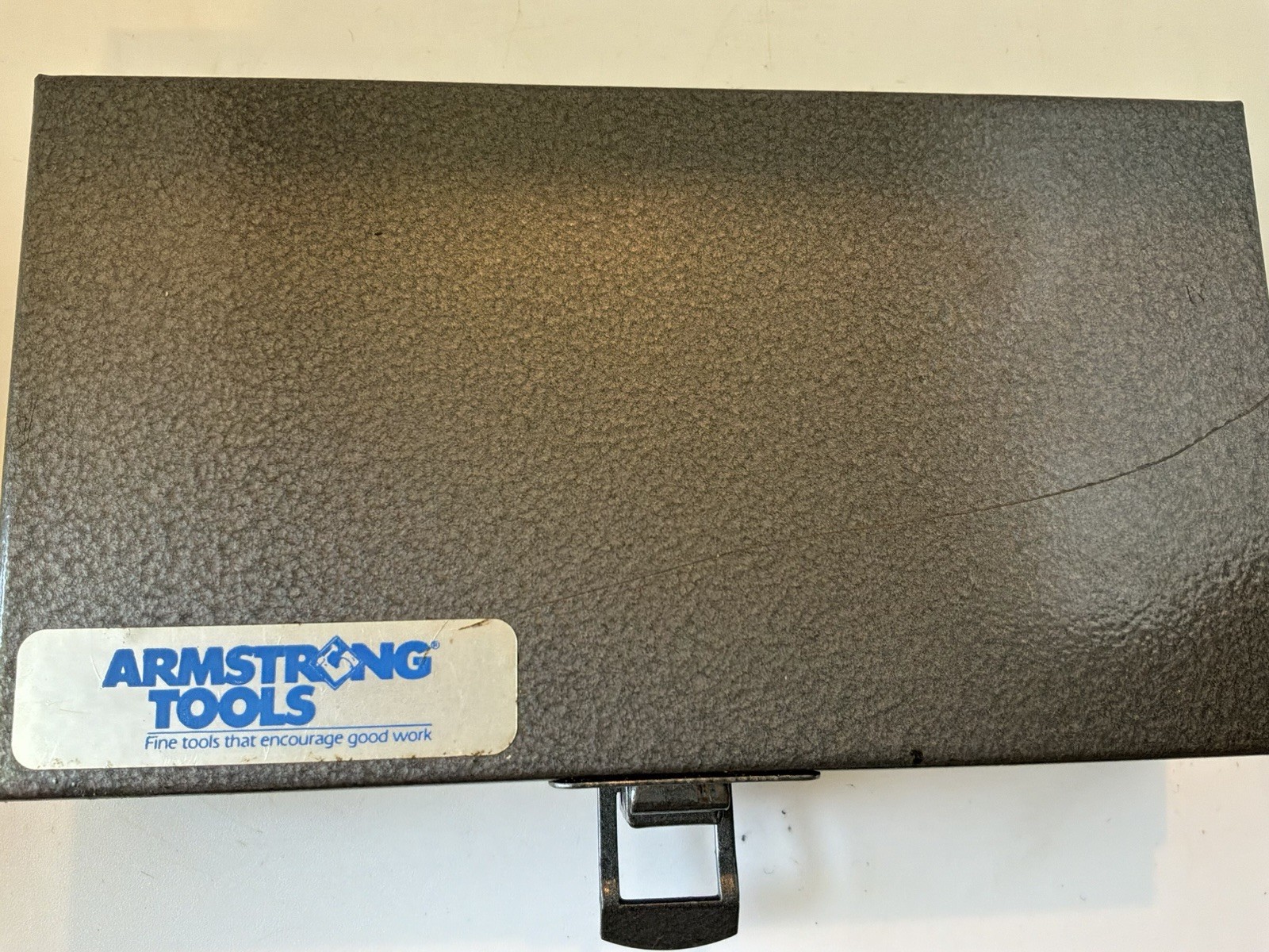Vintage Armstrong Tools 43-152 Socket Set 1/2” Drive Ratchet USA w/ Case