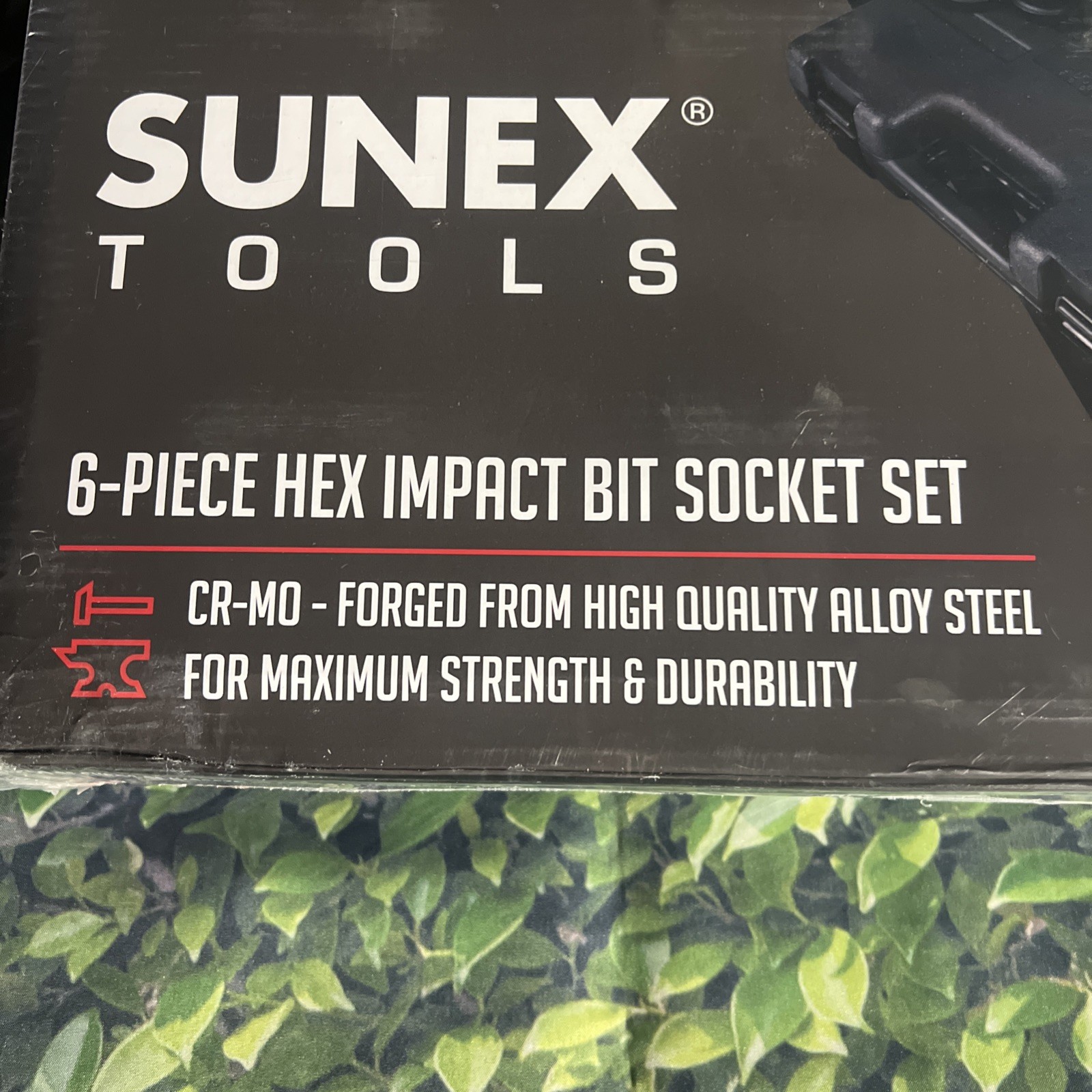 Sunex Tools 5606 6 Piece 1″ Drive Hex Impact Bit Socket Set