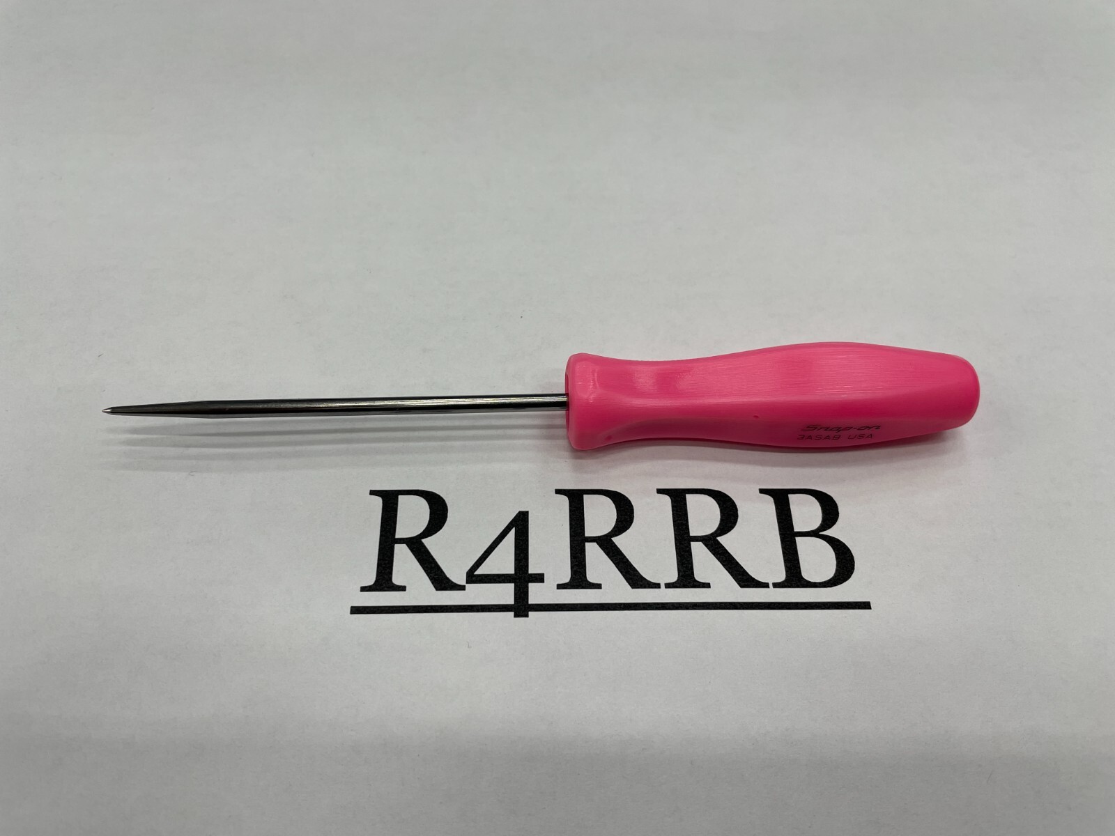 Snap-on Tools USA NEW Classic PINK Mini Hard Handle Straight Awl Pick 3ASABP
