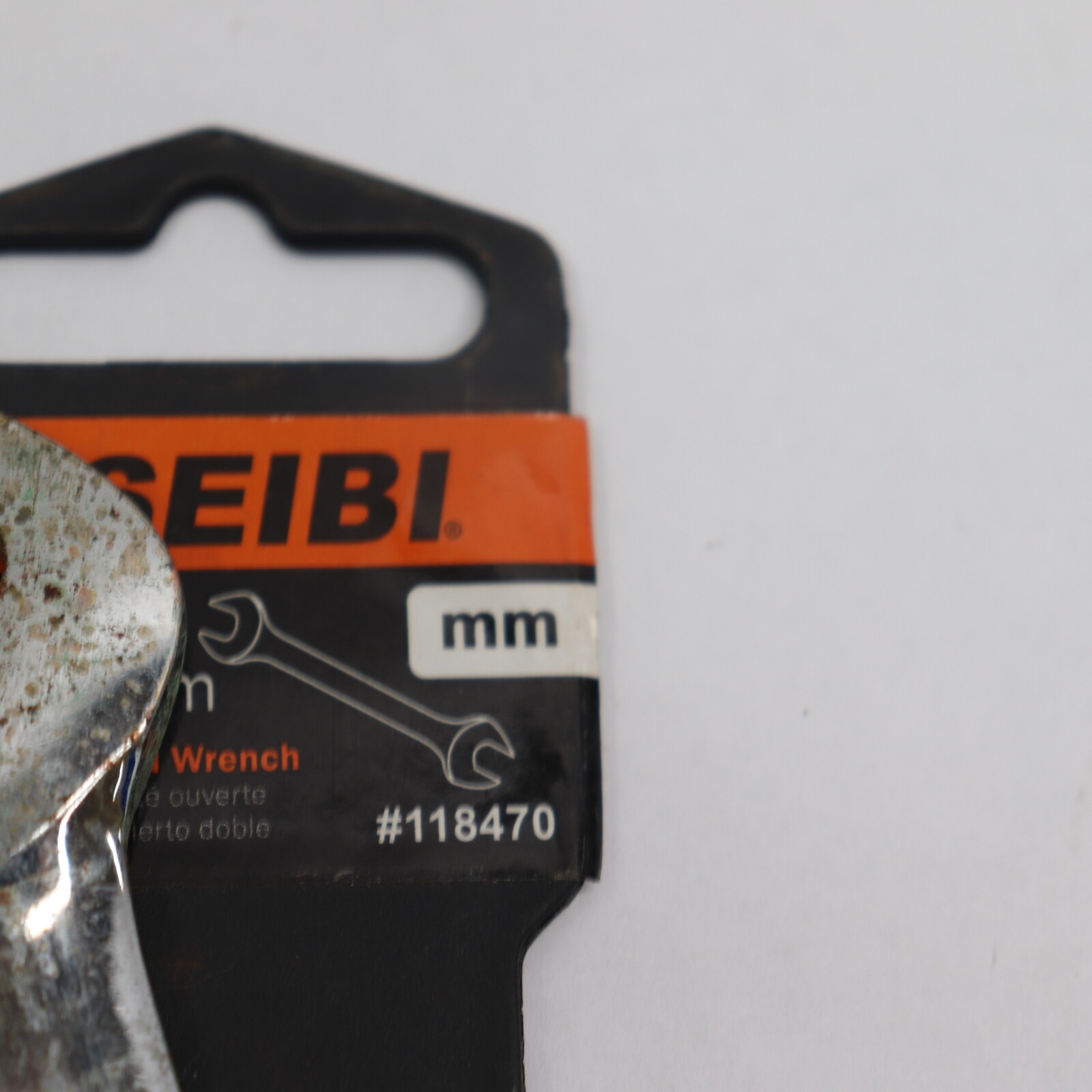 Kseibi Double Open End Wrench 14mm x 15mm 118470 – Rusted