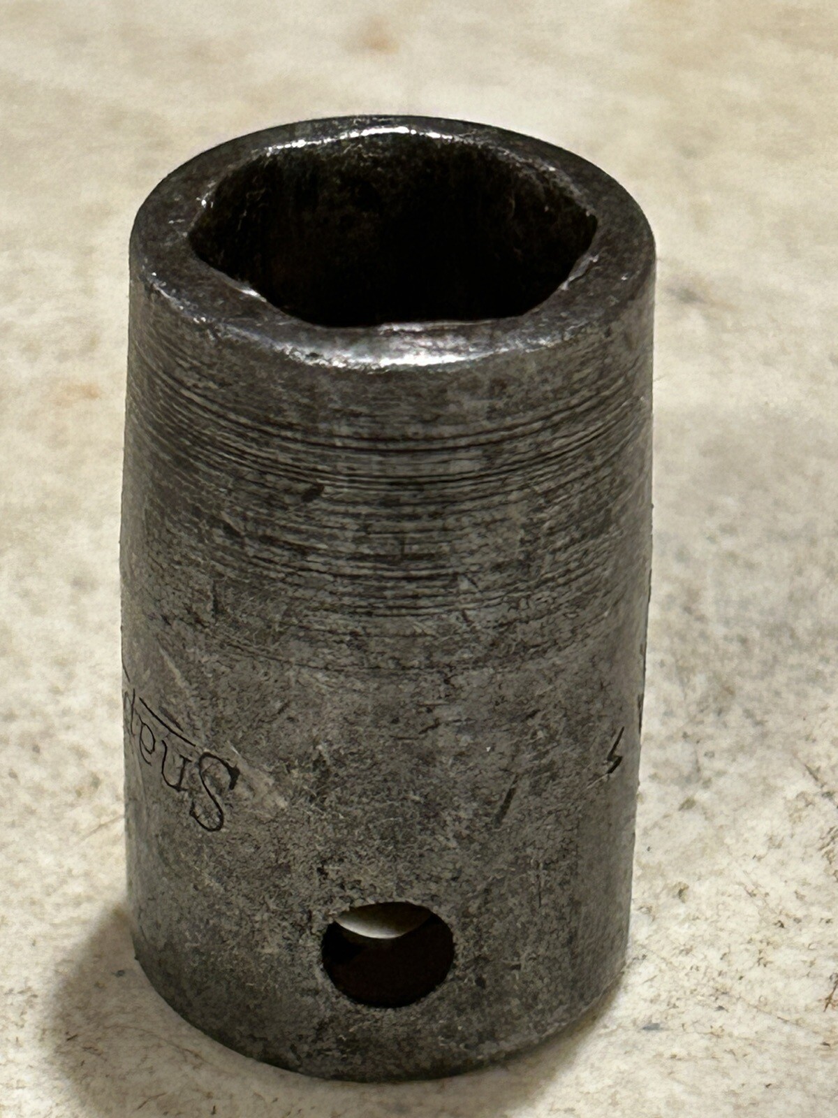 Vintage Snap On Snap-On Tools 9/16” 6 Point Impact Socket IM180 Made In USA