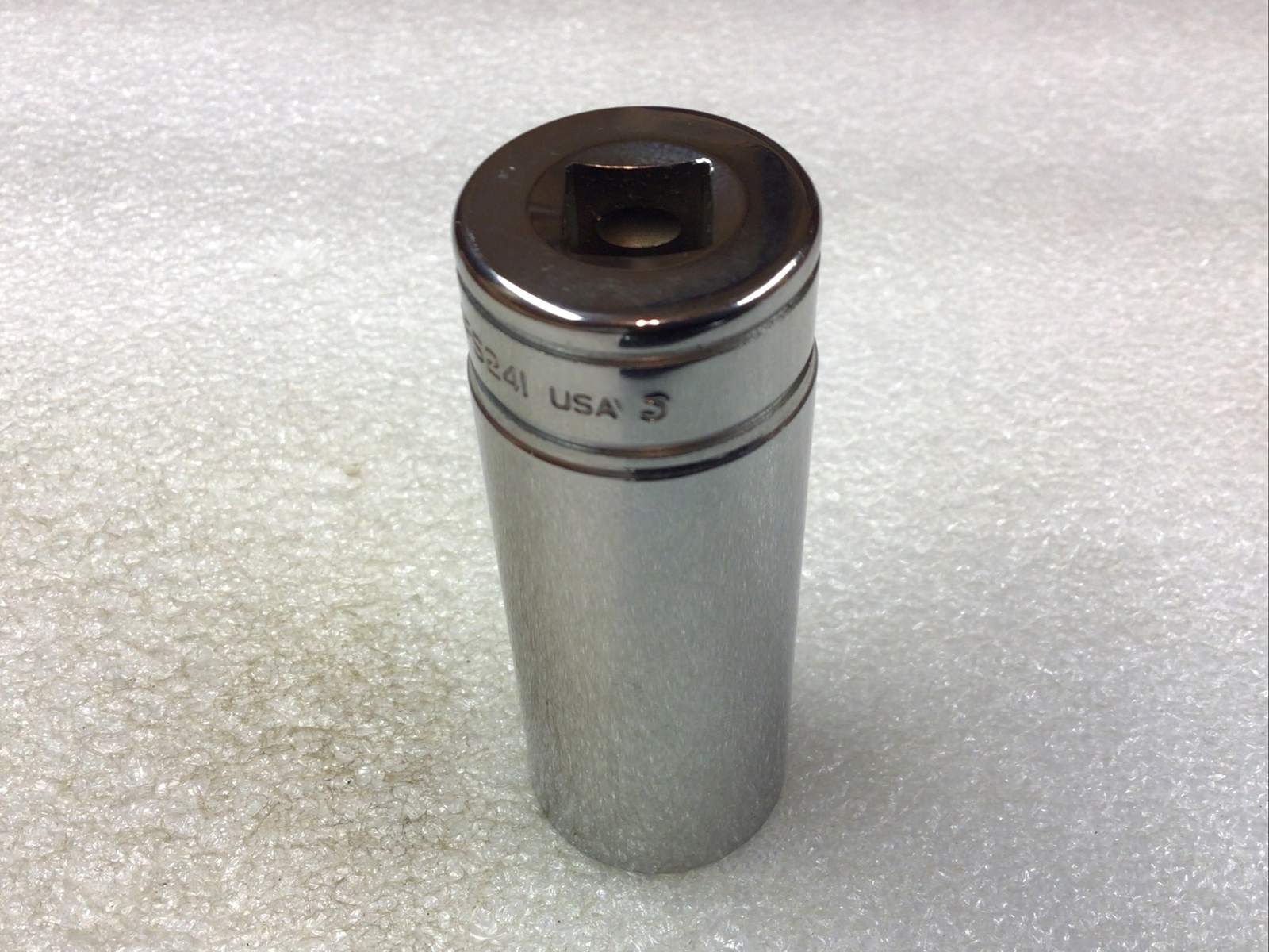 Snap On#SFS241 – 3/4”, SAE, 3/8″ Dr., 6 Pt., Chrome, Deep Socket-USA-NOS-