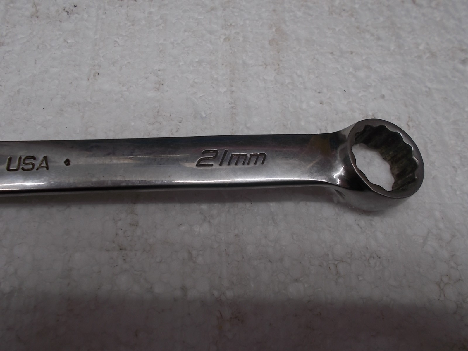 Snap-on tools 21mm Metric Standard Combination Wrench OEXM210B USA Nice!
