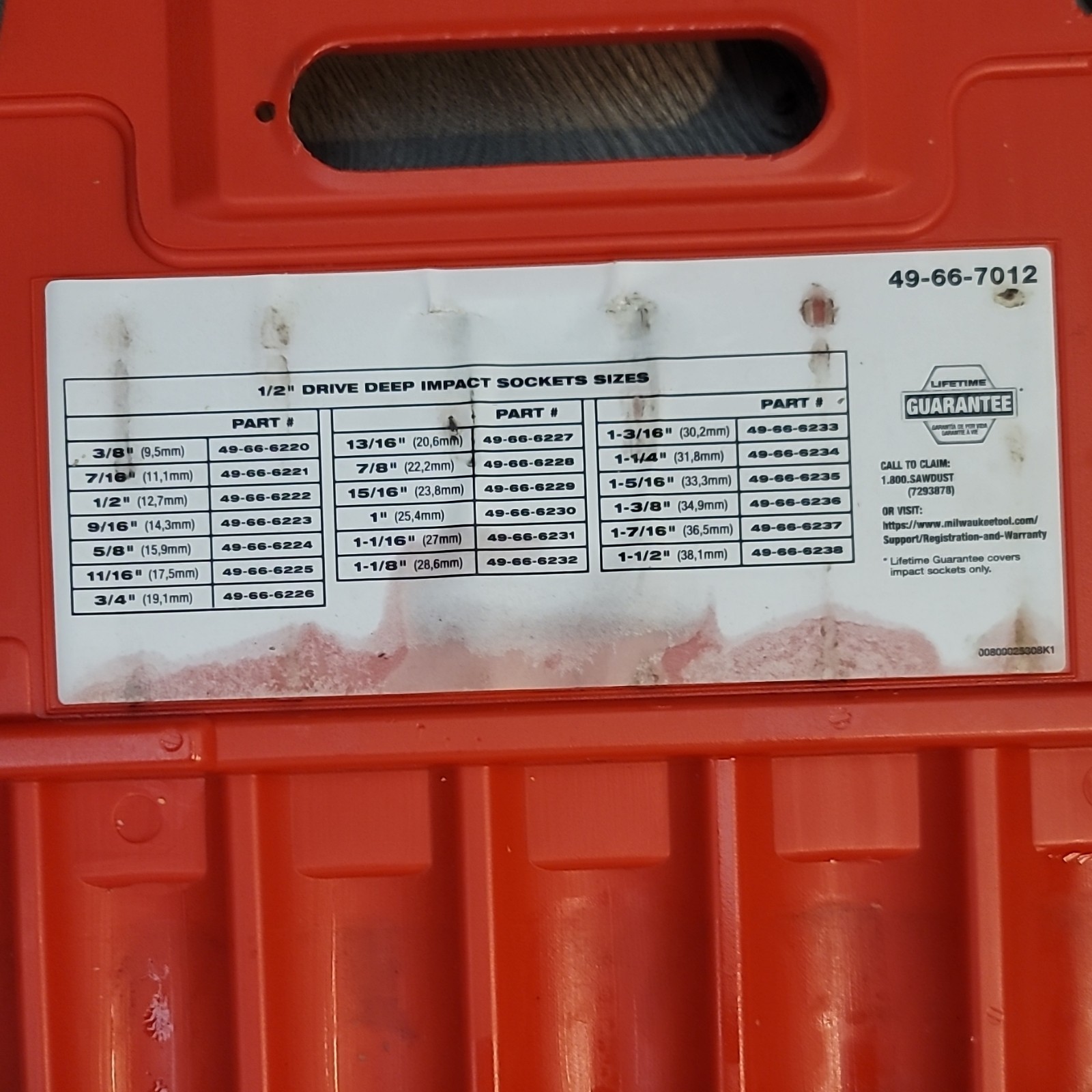 [Open-Box] (49-66-7012) Milwaukee 19PC SHOCKWAVE Impact Duty Socket Adapter Set
