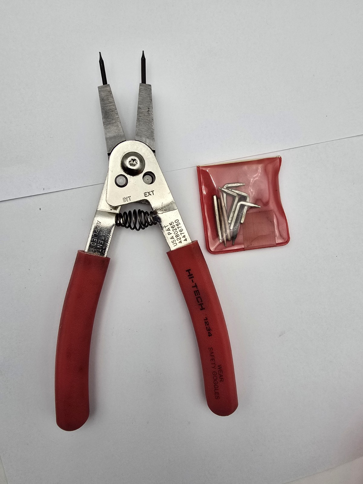 Hi-Tech Tools Internal/External Snap Ring Pliers #1234