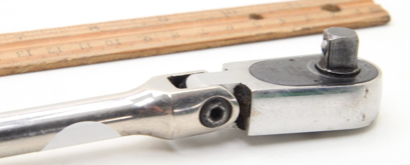Snap-on Tools FLF936 3/8″ Drive 11.5″ Long Handle Flex Head Ratchet USA