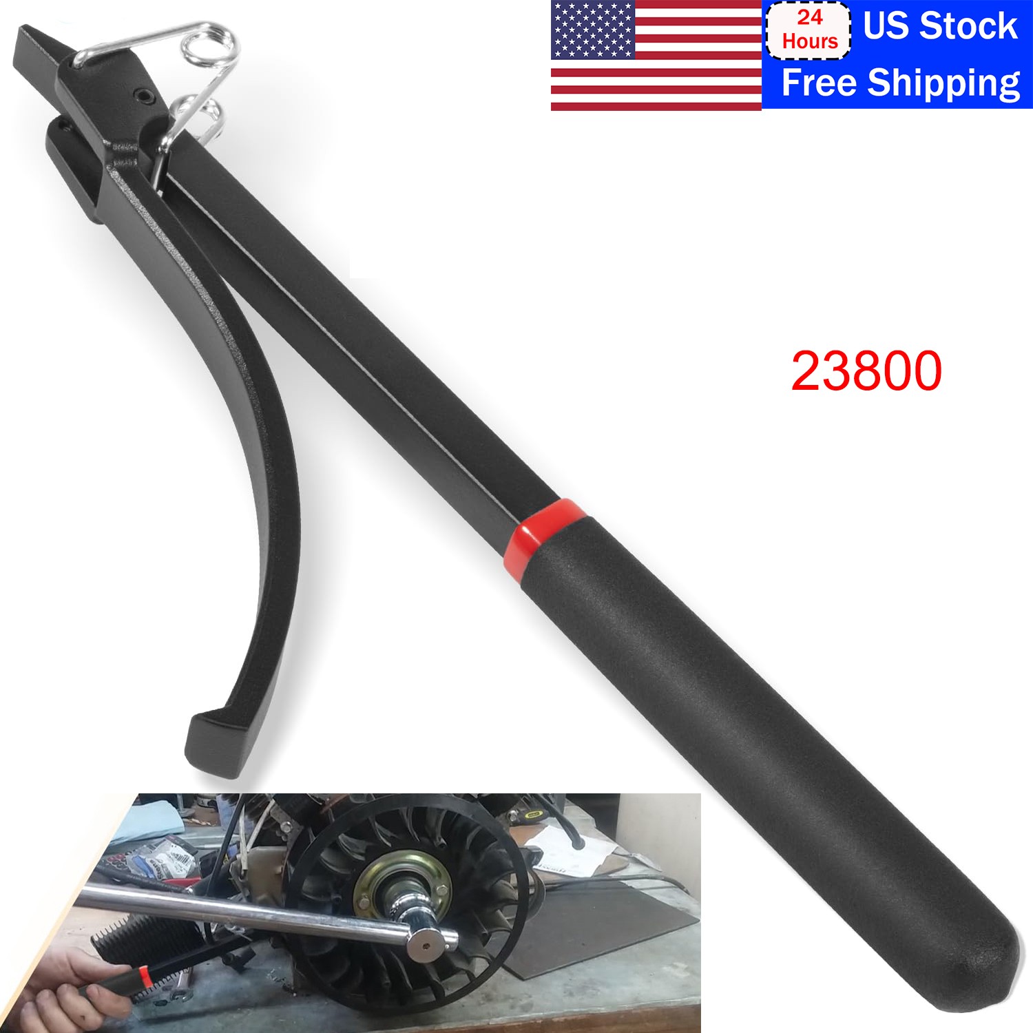 23800 UNIVERSAL FLYWHEEL TURNER TURNING TOOL WRENCH FLEX PLATE HOLDER