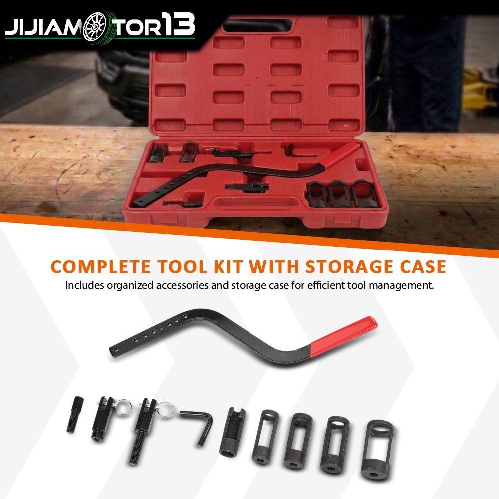 Valve Spring Compressor Kit Remover & Installer Disassembling Tool Carbon Steel