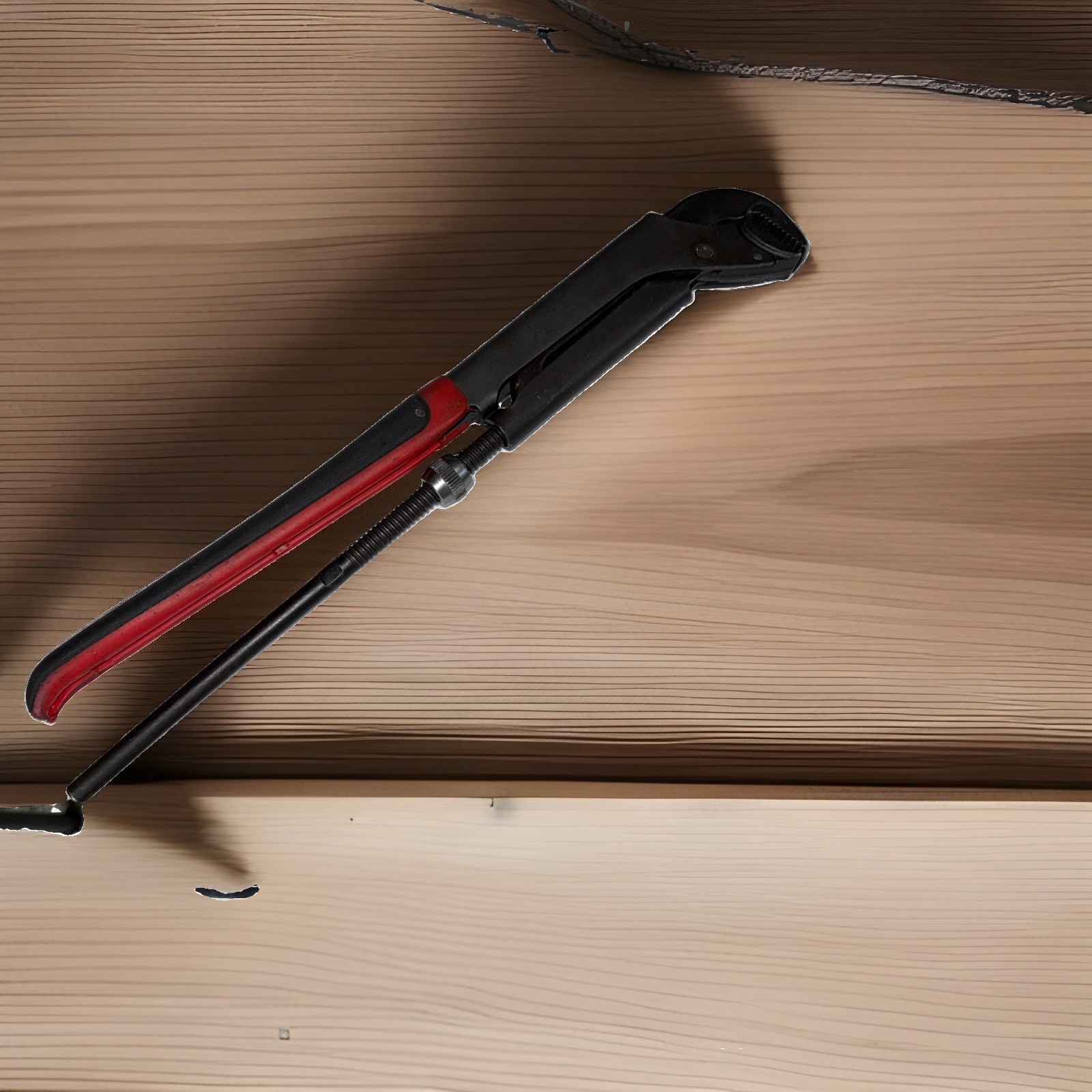 Snap On Tools PWZ2A 17″ Red Black Soft Grip Handle Pliers Wrench