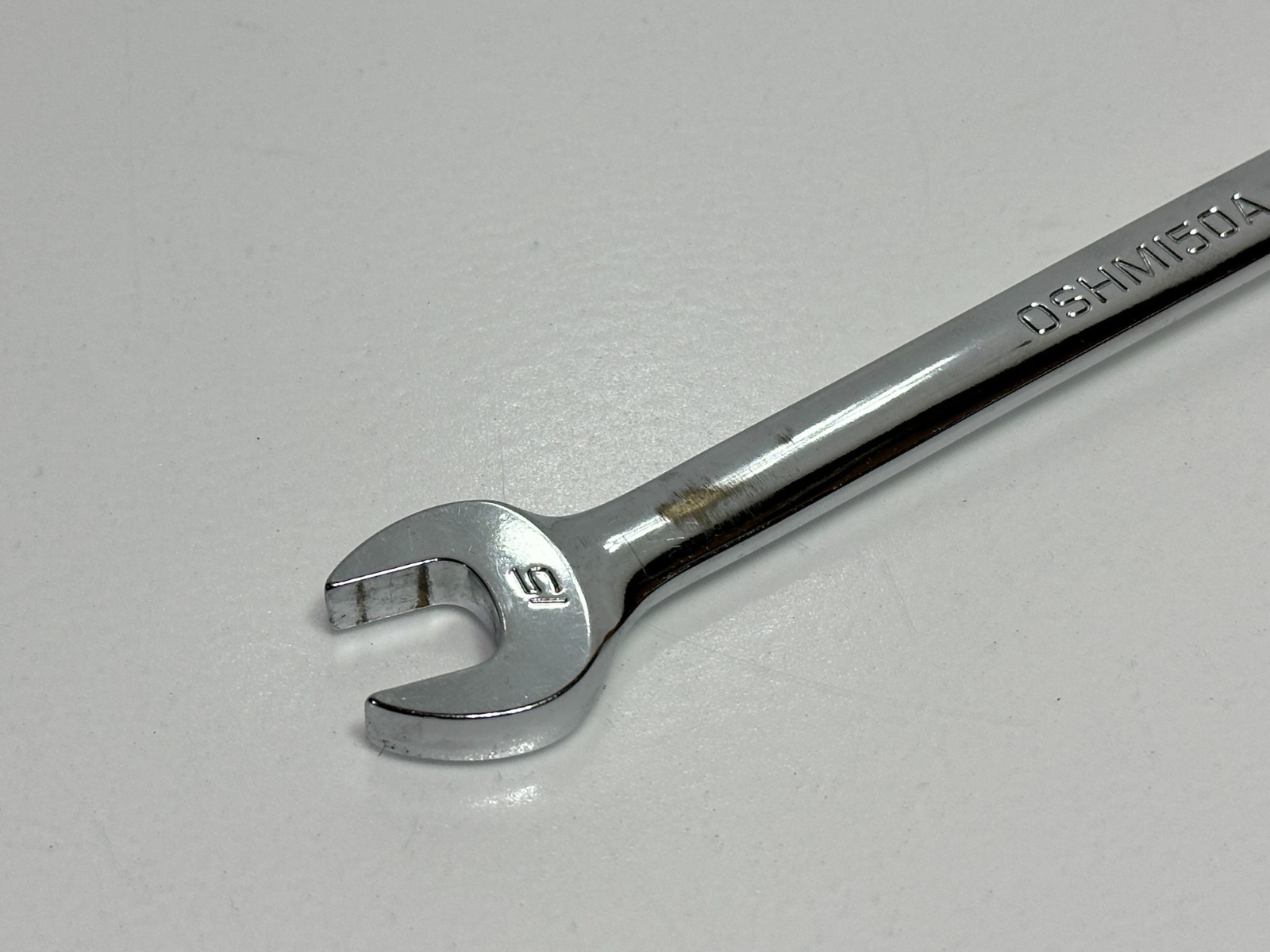Snap On Tools USA OSHM150A 15mm Metric Chrome Combination Wrench, 6 Point