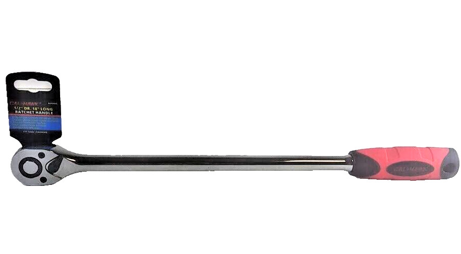 1/2″DR Head 18″ Long Quick-release Ratchet Wrench 72 Tooth Reversible Handle MIT