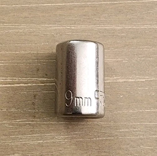 Craftsman 9mm Socket 6 Point 1/4″ Drive (No Stamped Catalog Number)