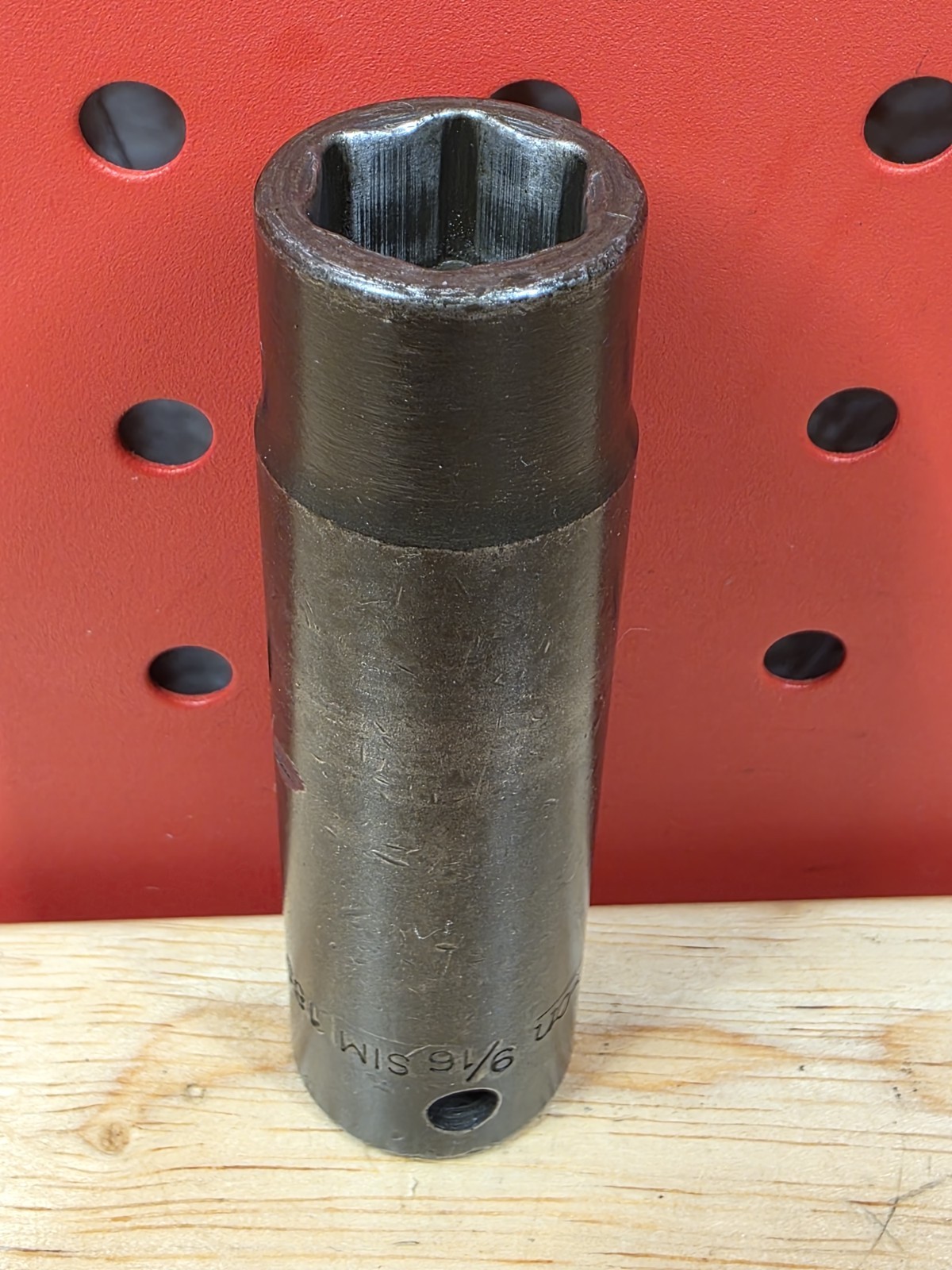 Snap-on Tools SIM180 9/16″ Flank Drive 1/2″ Drive 6-Point Deep Impact Socket