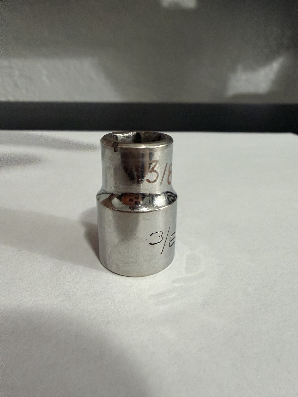Matco Tools 3/8″ 3/8″ Drive 6 Point Shallow Chrome Socket B126A