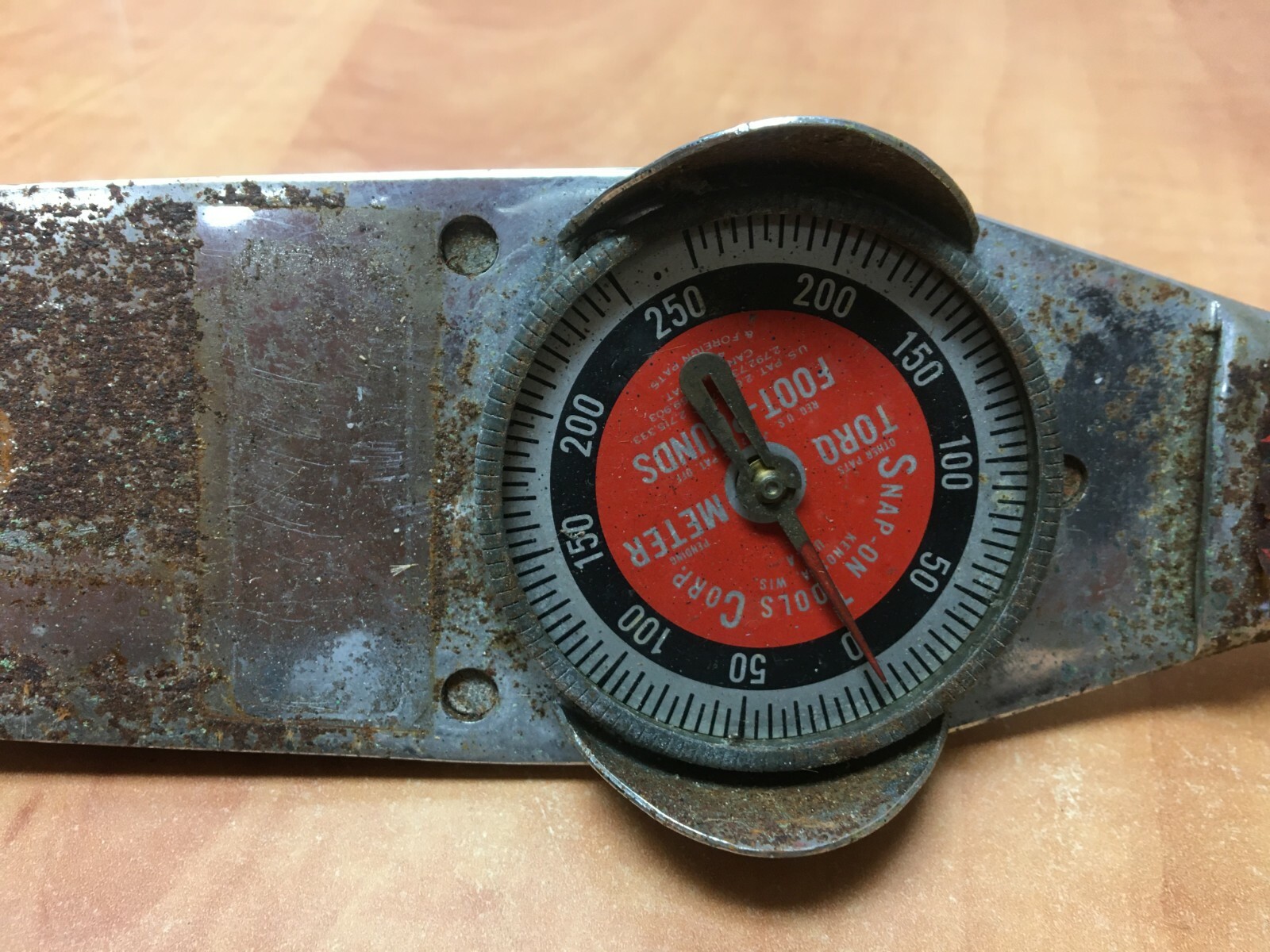 Snap On Torqometer 1/2″ drive Torque Wrench TE 250 FU needs repair