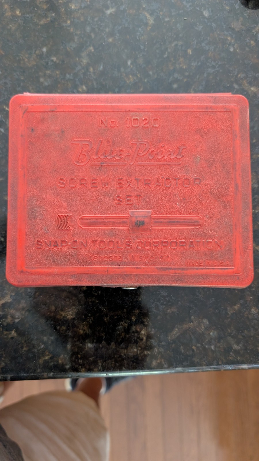 Blue Point Screw Extractor Set No. 1020 Incomplete