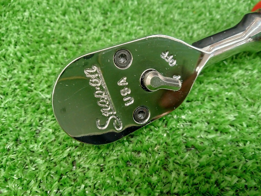 Snap-on FHLF100MB 3/8″ Drive Cynergy Soft Grip Ratchet Red 8-1/2″ Length