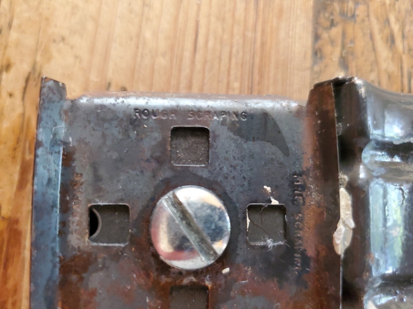 Craftsman Vintage Edge and Paint Scraper, USA, Fine Scraping Rough Scraping