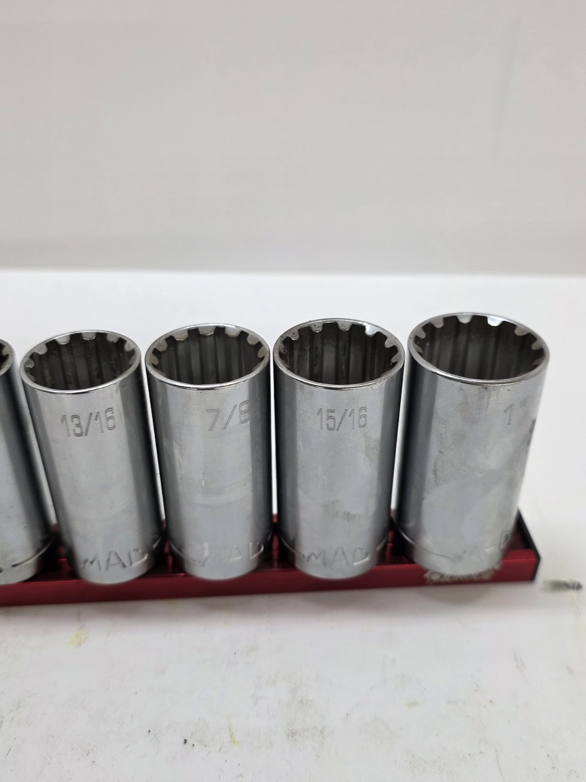 Mac Tools 3/8 Drive Spline Socket Set Metric And SAE Shallow And Deep Nice