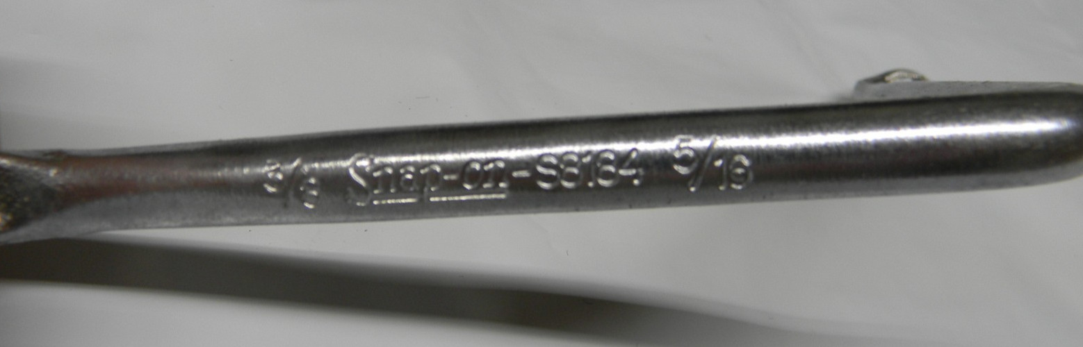 SNAP-ON 3/8″ X 5/16″ 6PT BRAKE BLEEDER WRENCH #S8184 MADE IN THE USA