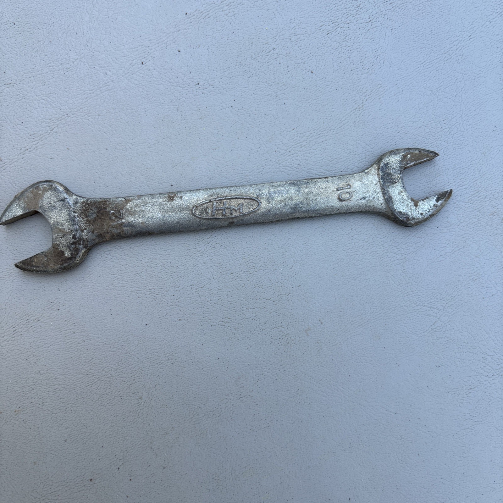 Vintage HM Honda Motors Open End Wrench RK Metric 12mm x 10mm Motorcycle Tool