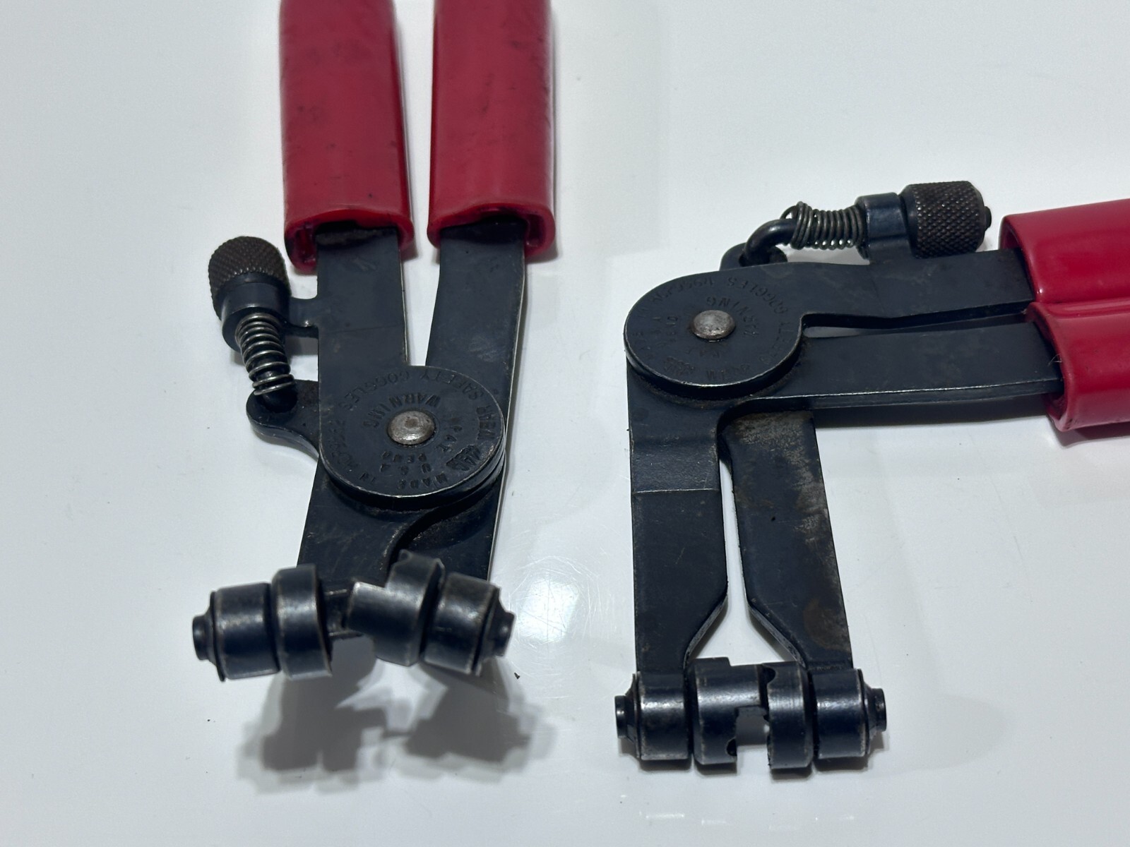 MAC Tools USA 2pc Hose Clamp Pliers Set, HCP9564 45° Angled, HCP9562 Curved Nose