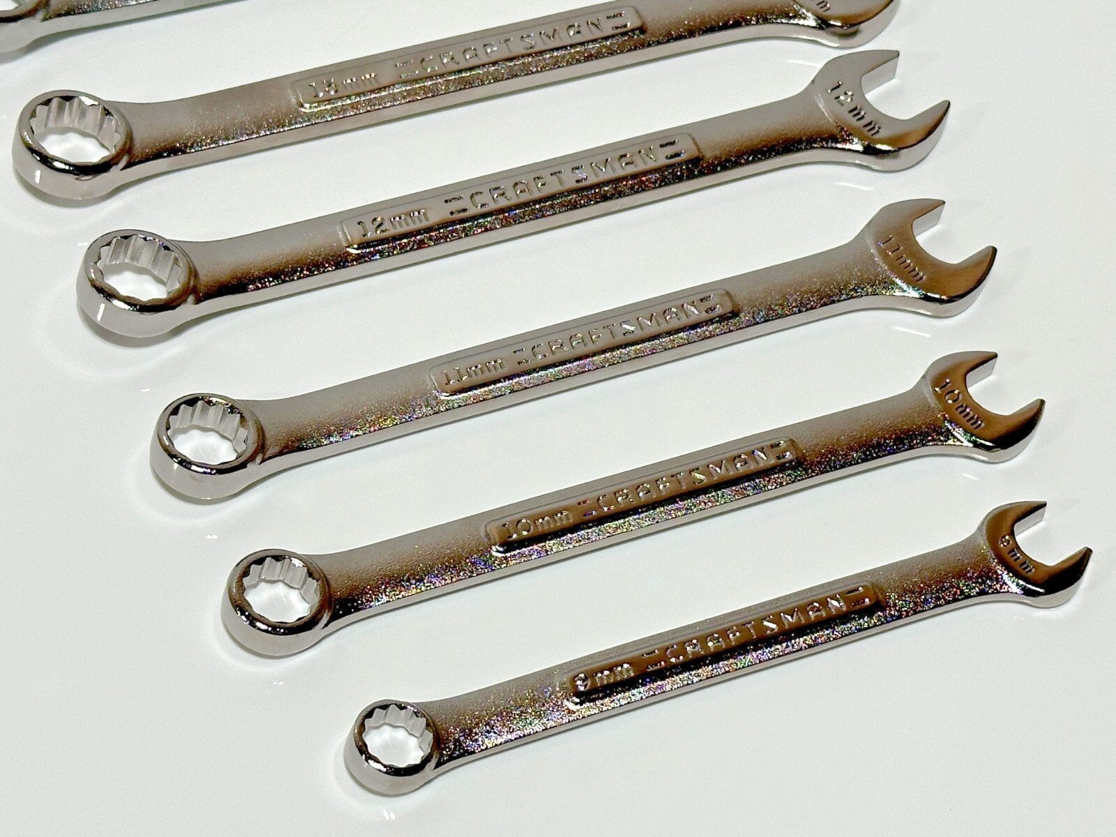 NEW Craftsman Tools USA 47001 VA 9pc Metric 9mm to 17mm Combination Wrench Set