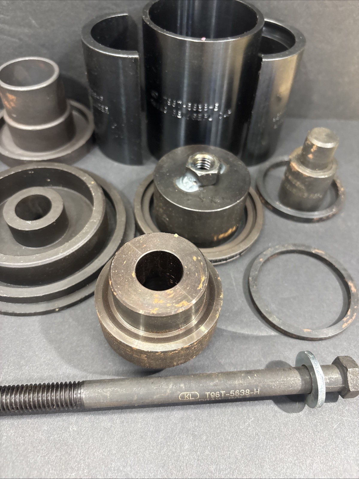 14pc- F Series Ford Truck Front Axle Tool Set, T96T-1175A, T96T-5638G, T96T5638E