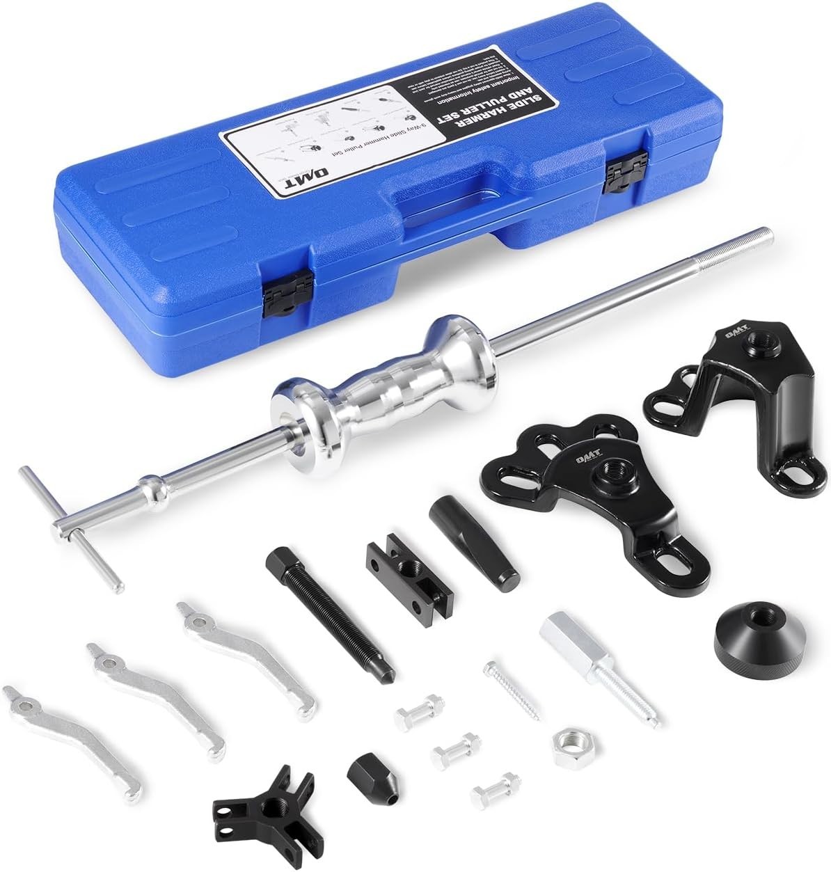 Automotive Puller Set Alloy Steel 9-Way Front & Rear Wheel Hub Remover