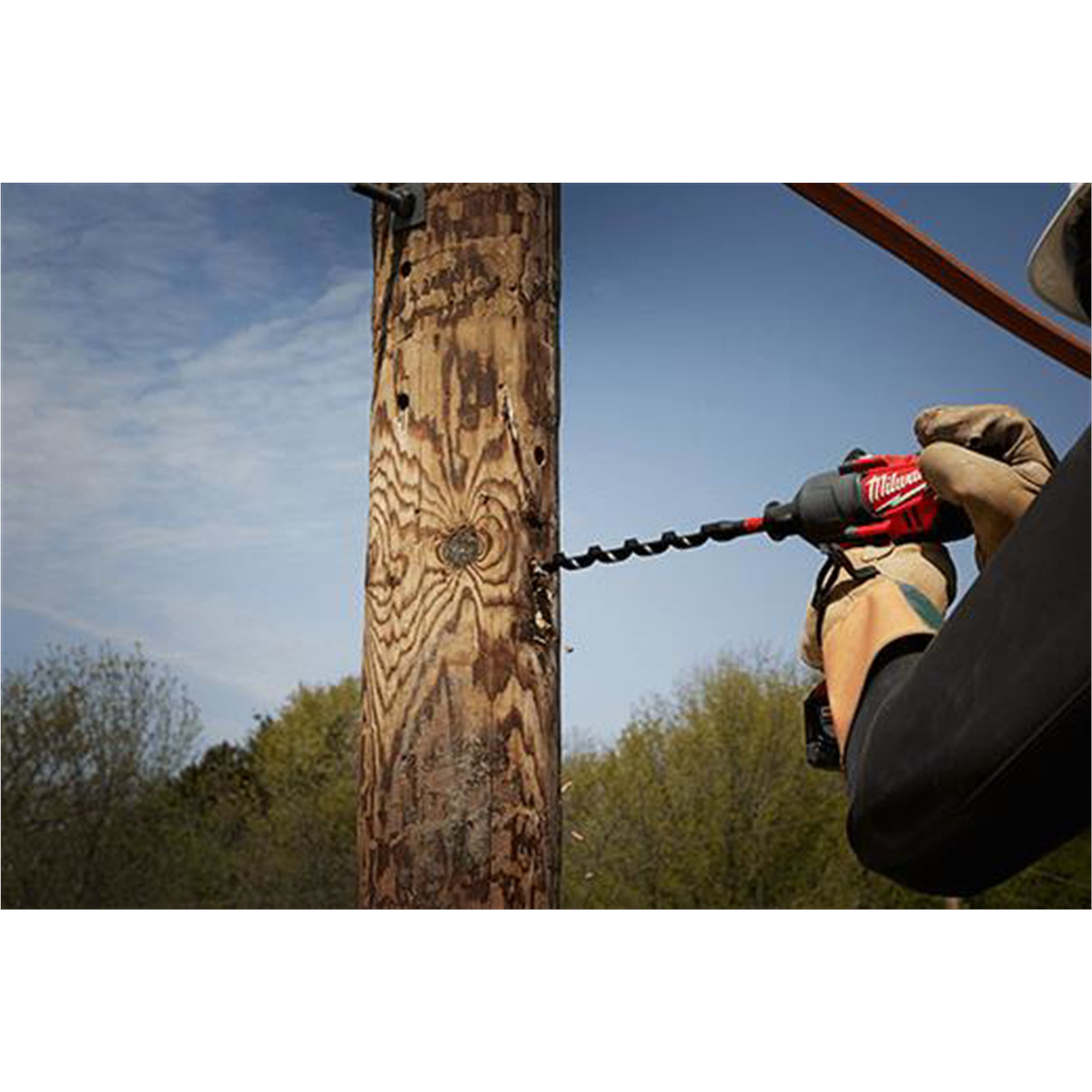 Milwaukee Tool 13/16″ x 24″ SHOCKWAVE Lineman’s Impact Auger Bit