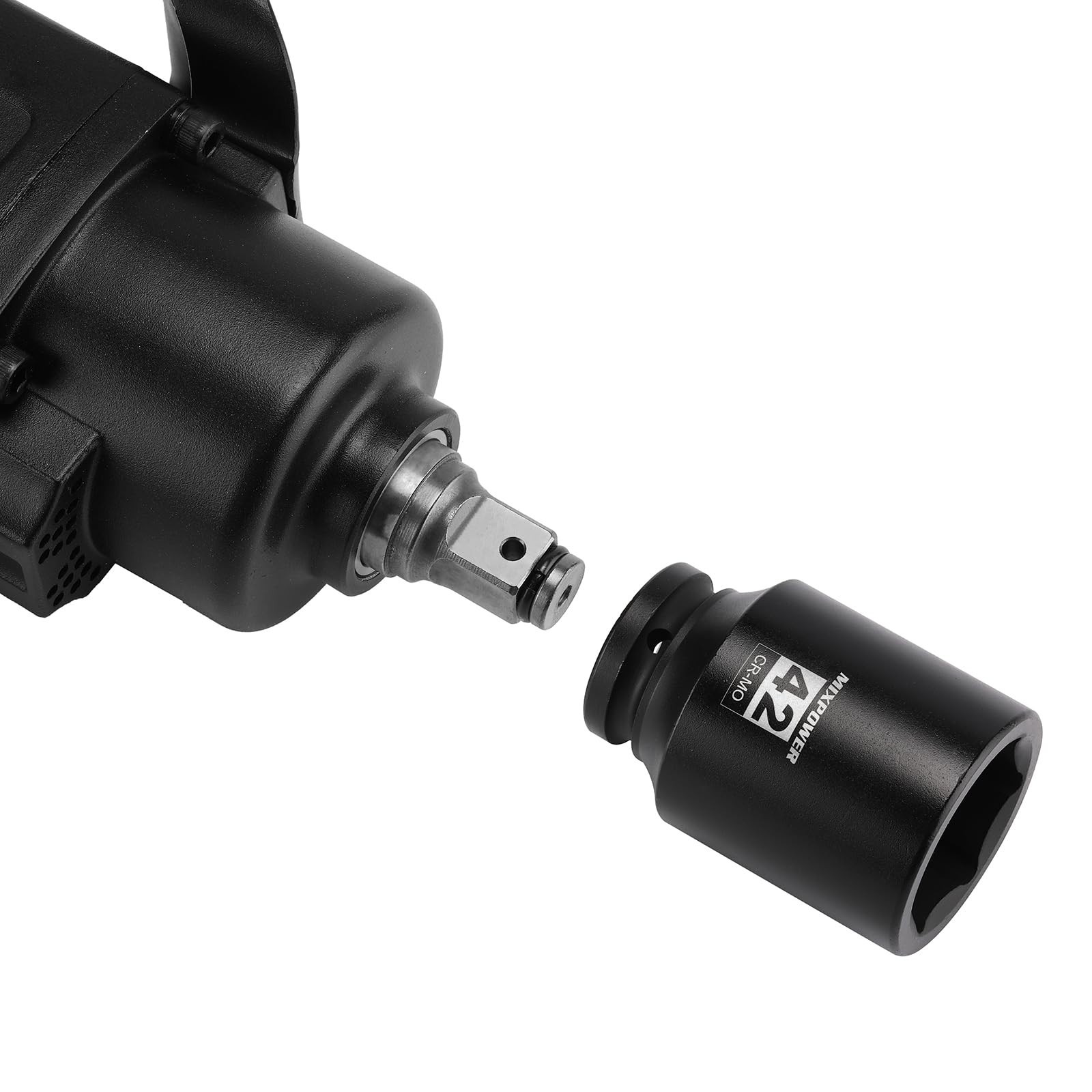 42mm 3/4″ Drive Deep Impact Socket – CR-MO, Metric 6 Point, Axle Nut Tool