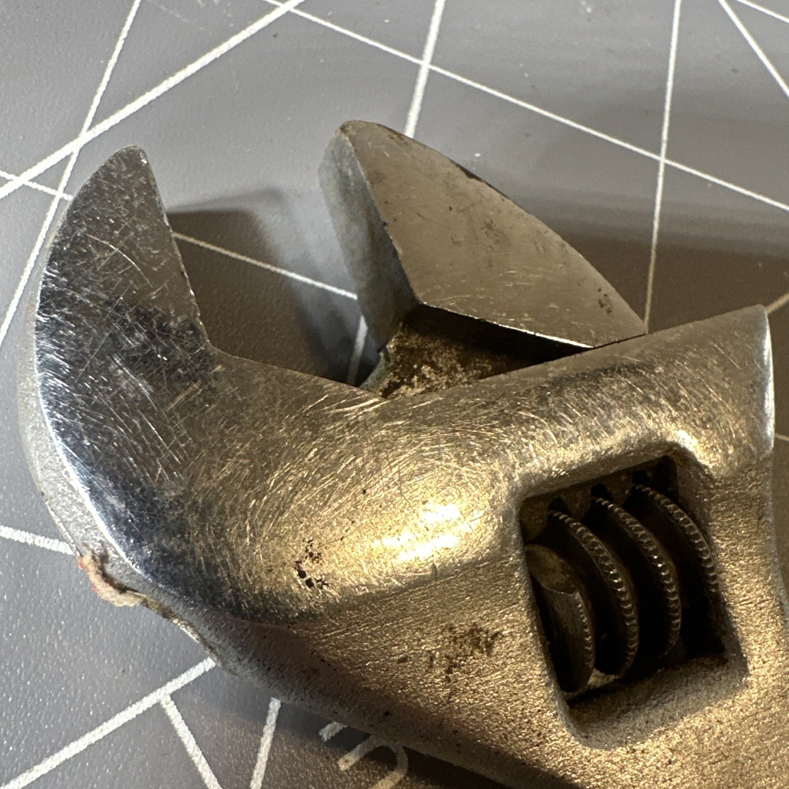 Crescent 8″ Adjustable Wrench USA Original Crestoloy Vintage