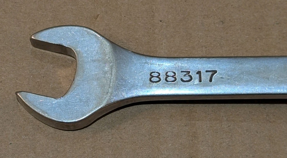 SK Professional Tools 88317 17mm Metric Combination Wrench 12-Point SuperKrome