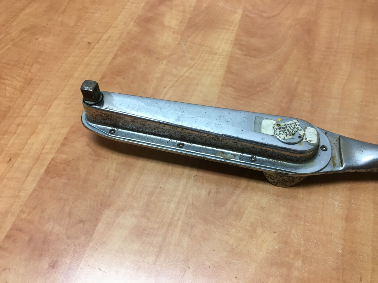 Snap On Torqometer 1/2″ drive Torque Wrench TE 250 FU needs repair