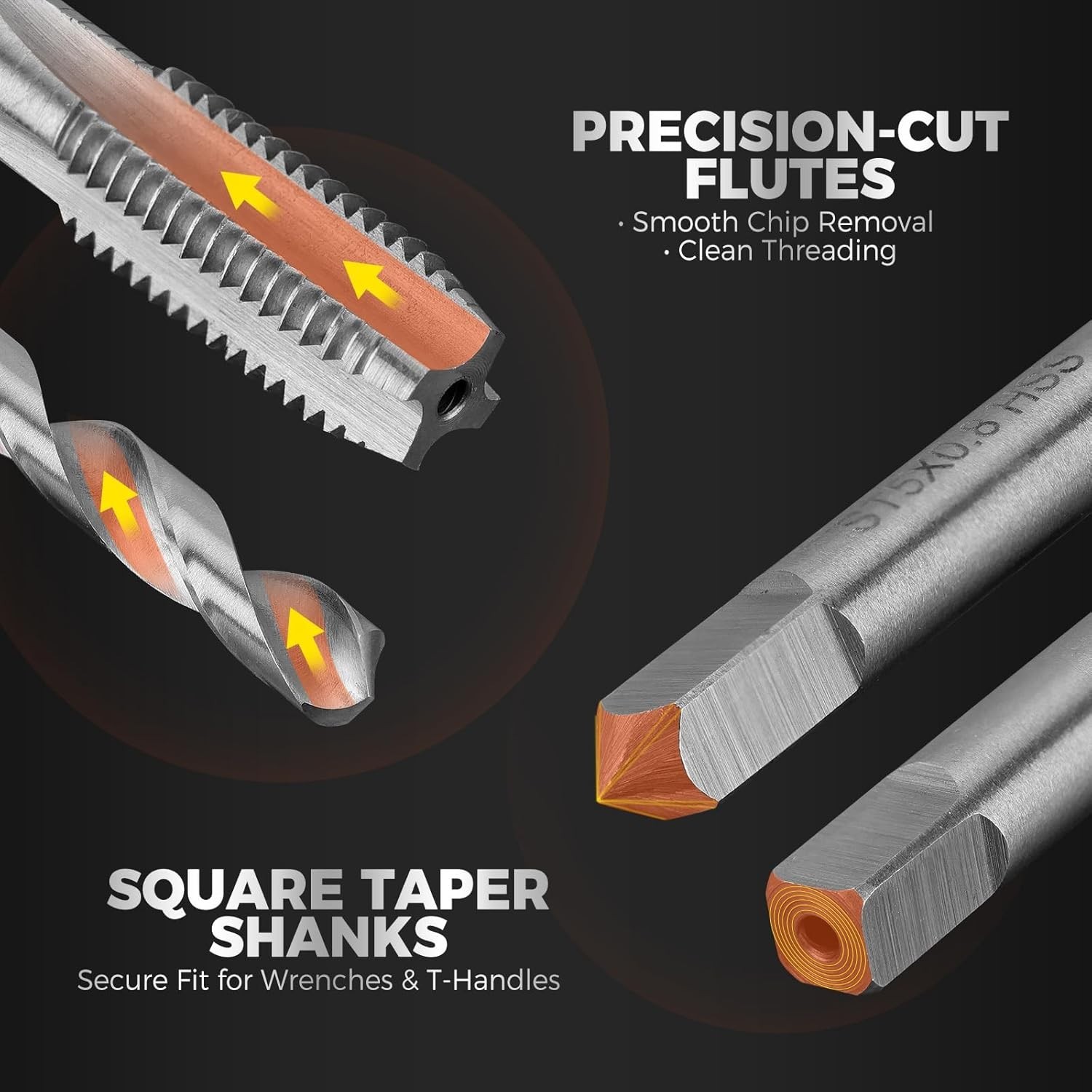 Metric & SAE Helicoil Set with Drill Bits