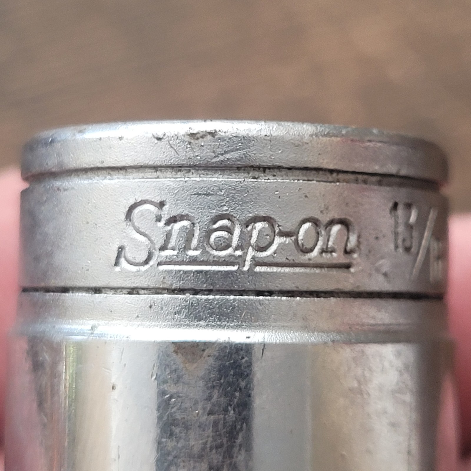Snap On 3/8″ Drive 12 Pt Shallow Socket Set 7/8, 13/16, 3/4, 1/2, 3/8 F121-F281