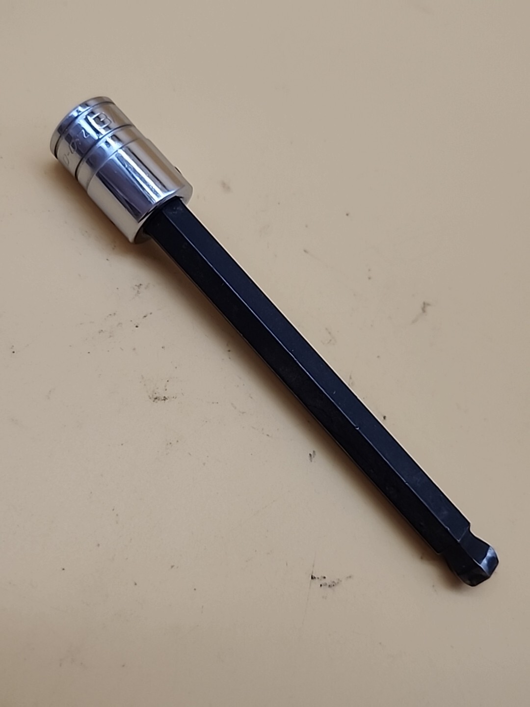 Snap-On Tools 3/8″ Drive SAE 3/8″ Long Ball Hex Socket Driver FABL12 USA