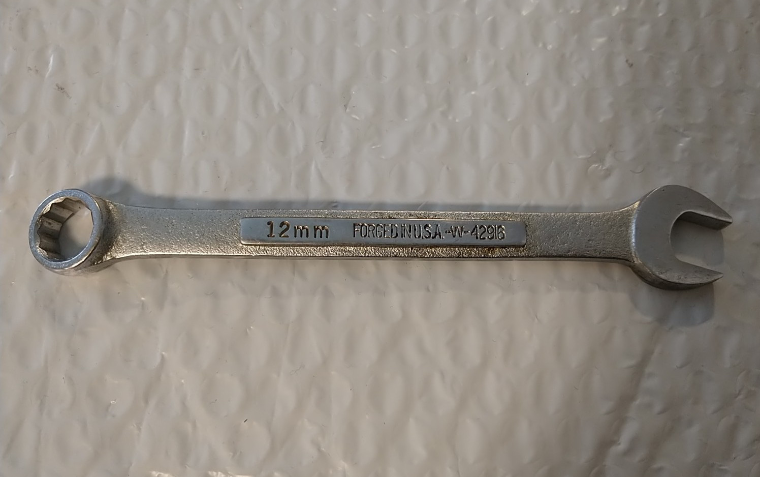CRAFTSMAN TOOLS USA VV42916, 12MM. COMBINATION WRENCH, 6.25″ LONG, 12 POINT.
