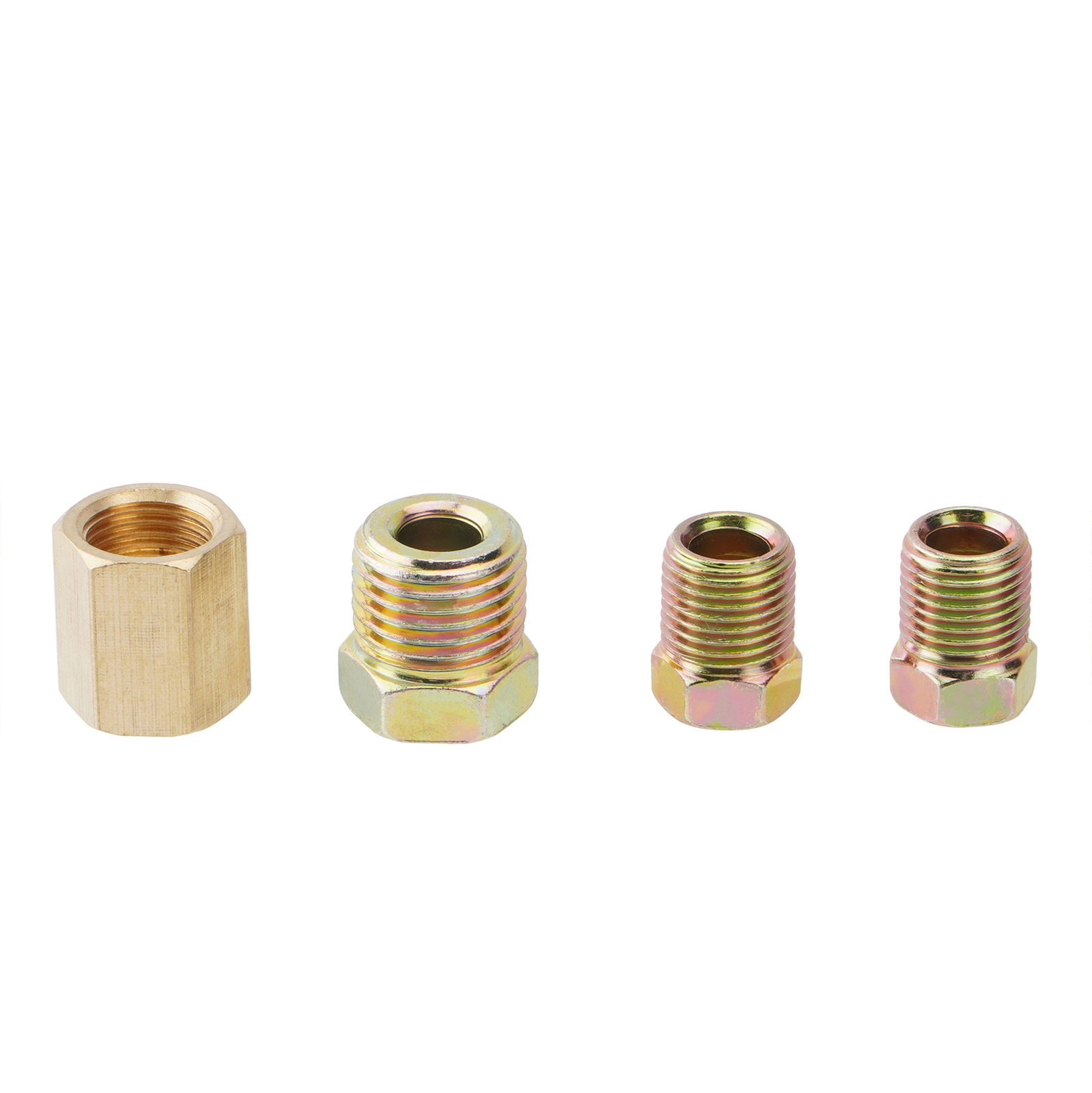 Racewill 25 ft 1/4 Copper Coated Brake Line Kit Includes 16 Fittings & 4 Unions