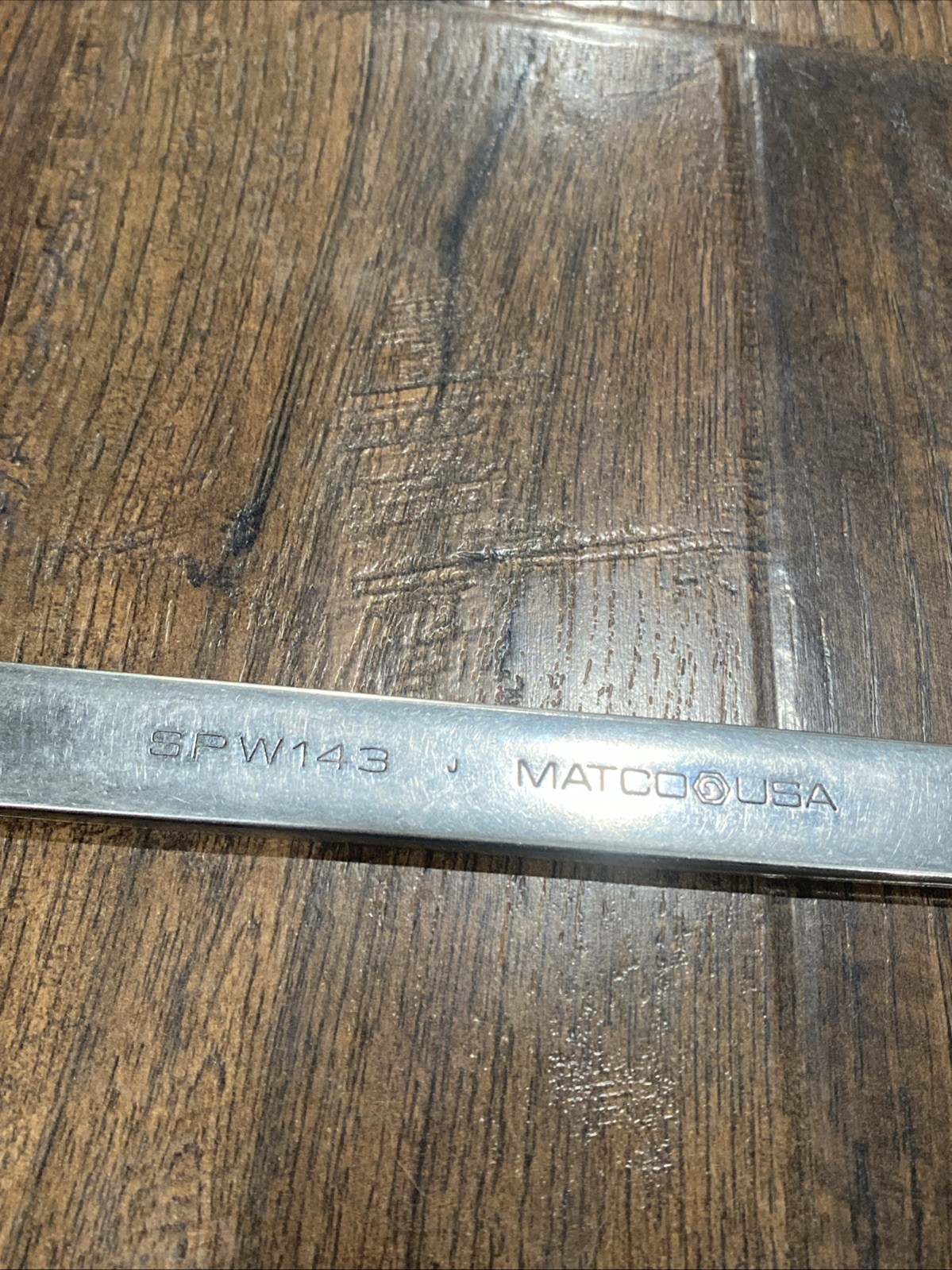 Matco Professional Tools USA 4 Way Angle Wrench SAE 1″ SPW143 SLIM PROFILE Vtg