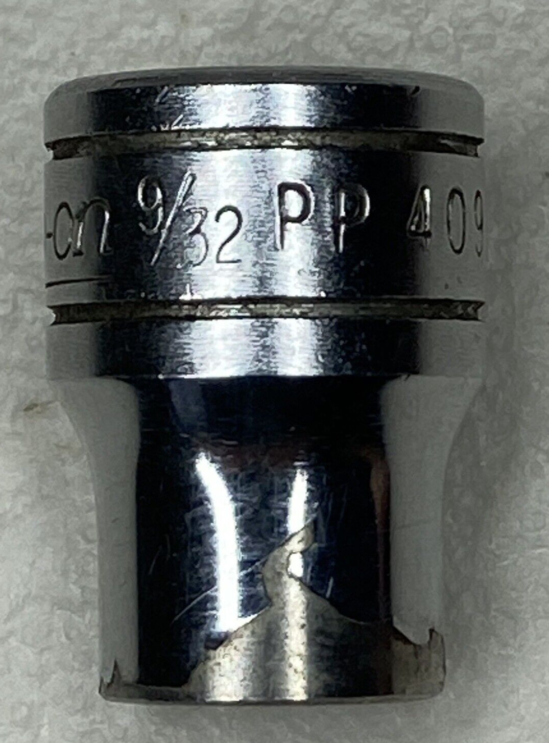 Vintage Underline Snap On PP409 Internal Pipe Plug Socket 3/8″ Drive 9/32″ USA