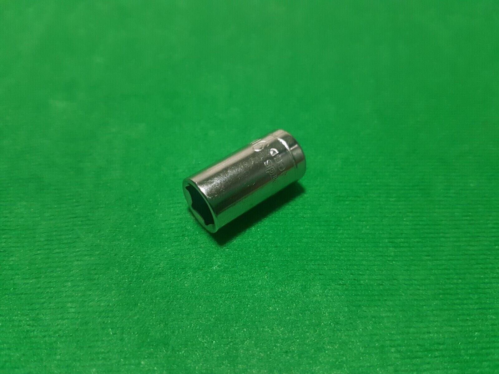 Halfords Advanced 9mm 1/4″ 6 point chrome v shallow socket FAST FREE POST