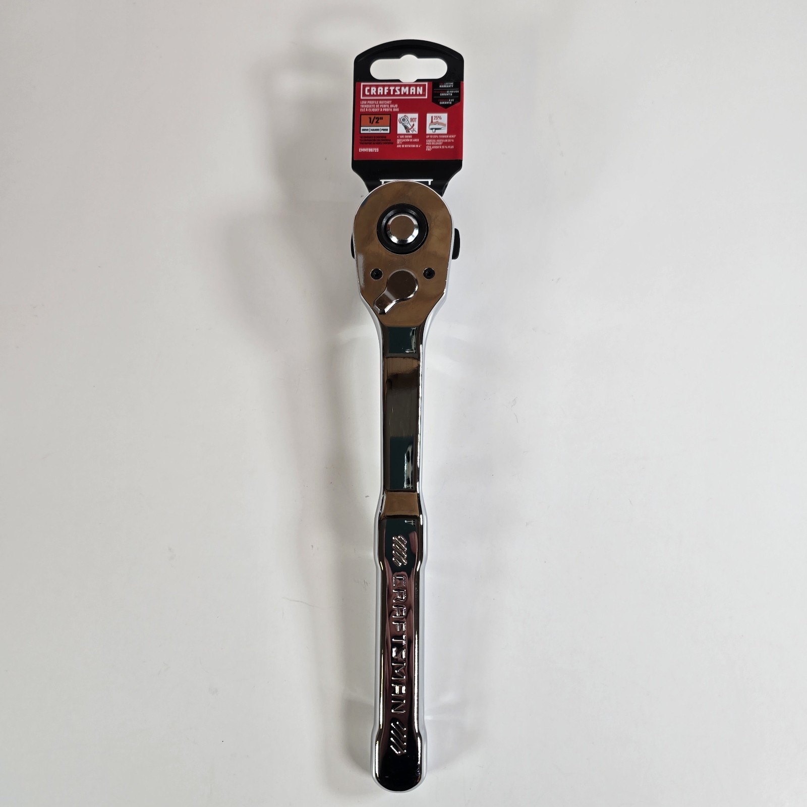 Craftsman 1/2″ Drive Ratchet CMMT86723 90T Quick Release Ratchet Low Profile