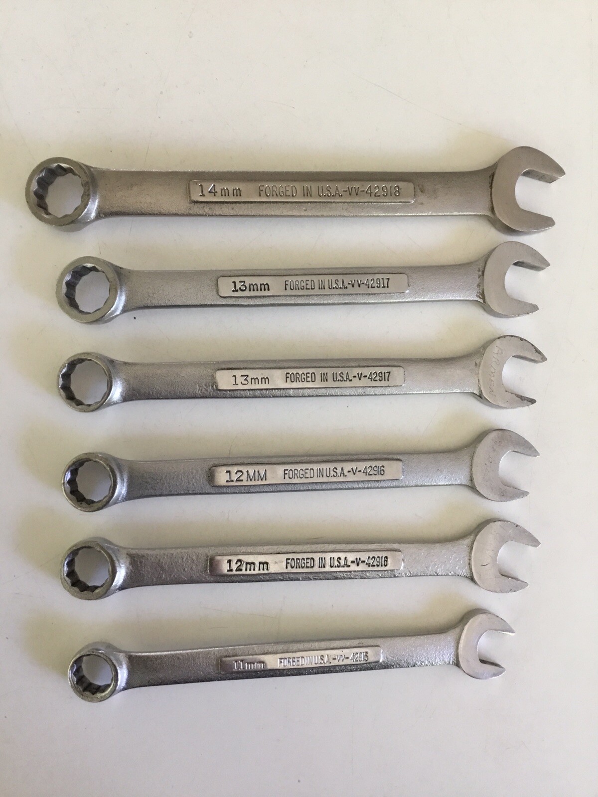 Craftsman Metric Combination Wrenches V & VV Forged in USA – Choose The Size