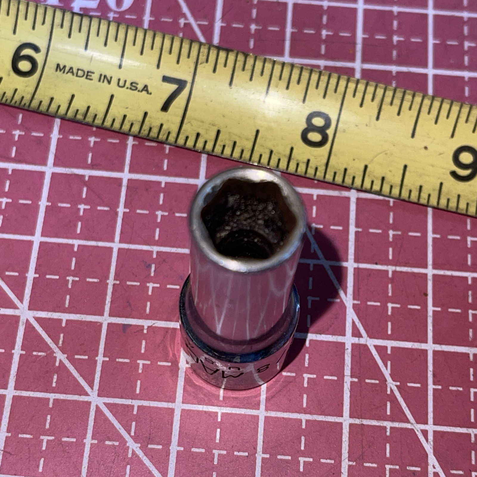Mac USA XD126 3/8” In SAE 3/8 Drive Semi Deep 6 Point Socket