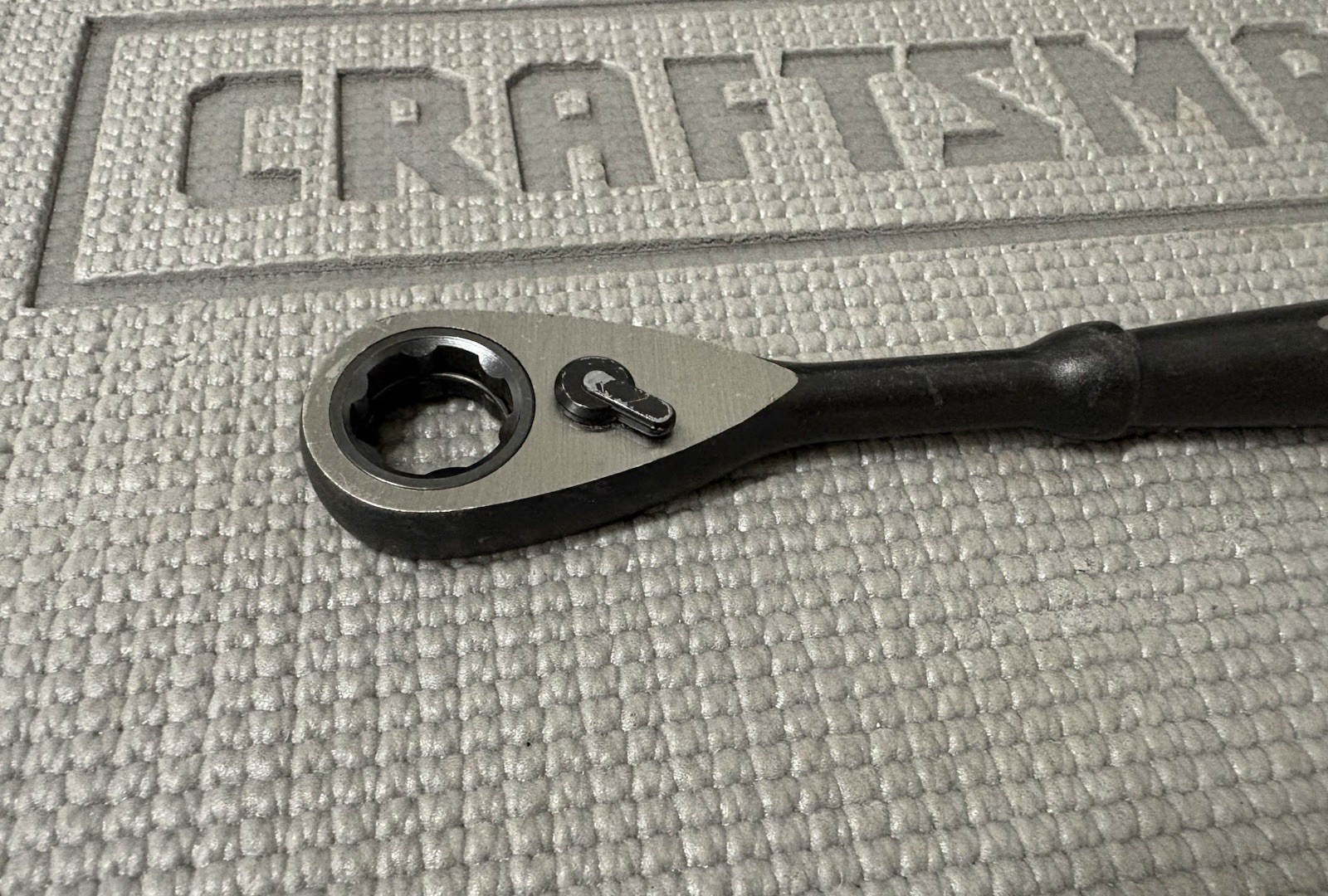 Sears Craftsman Max Axess Pass Thru Ratchet 3/8″ Drive 31415 L-AB Black Oxide