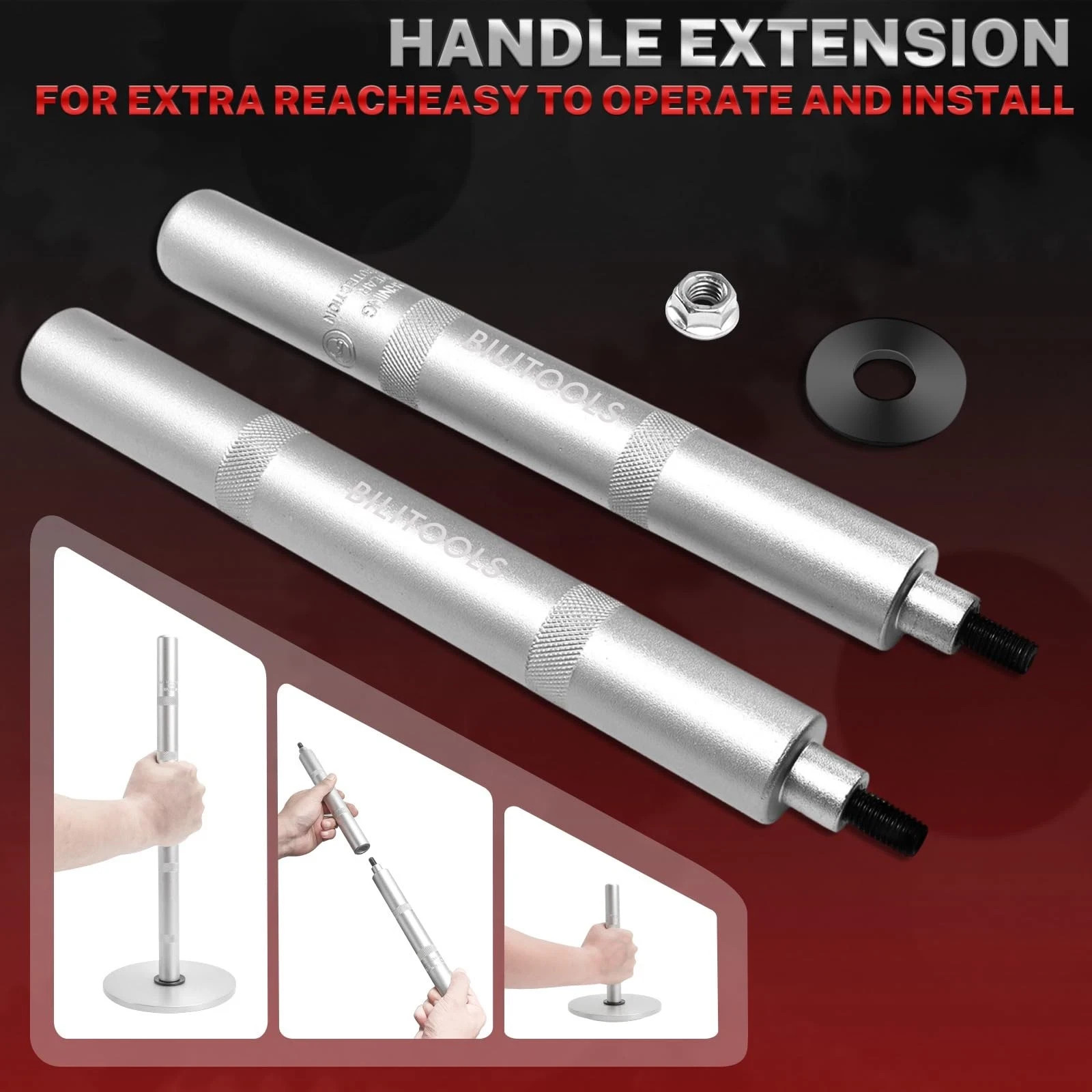 Heavy Duty Truck Seal Installer Kit for Class 7 & 8 Vehicles