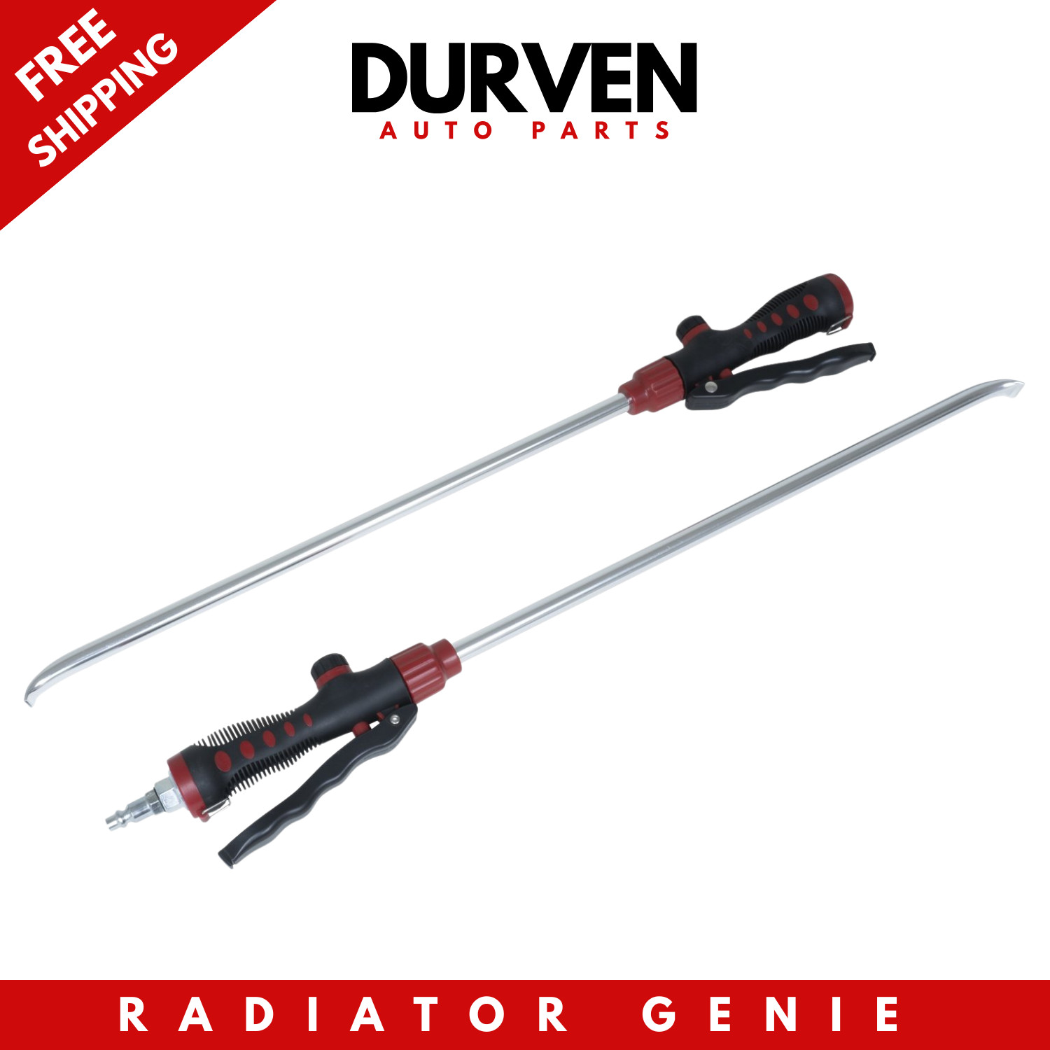 Lisle 88500 Radiator Genie Cleaning Wand Water Air Tool Flush Cleaner Auto