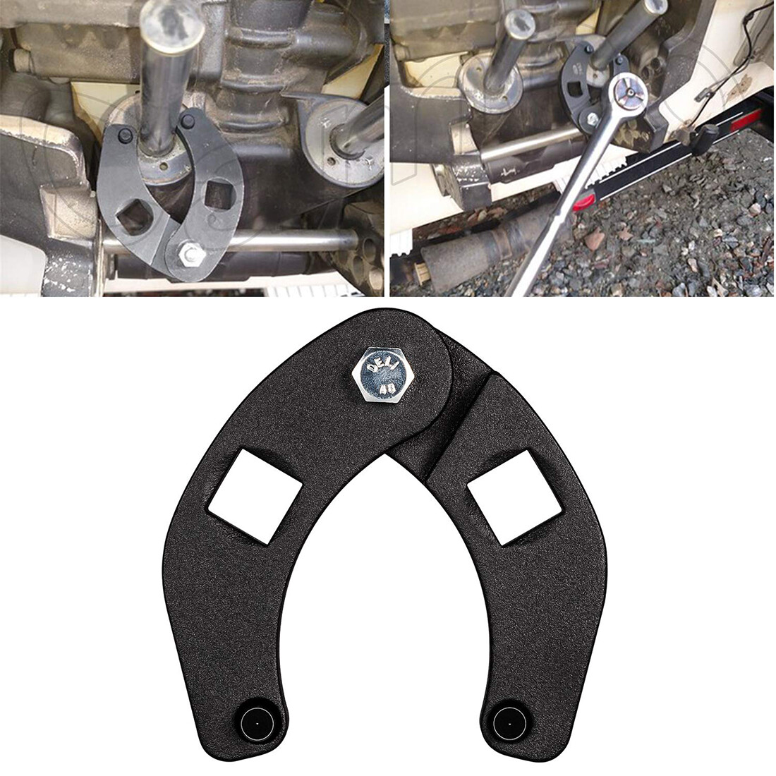 Adjustable Gland Nut Wrench Spanner Tool 7463 for Hydraulic Cylinders